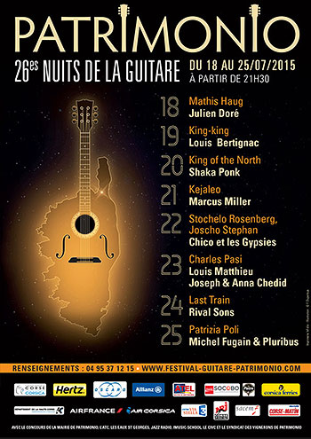 Nuits de la Guitare 2015